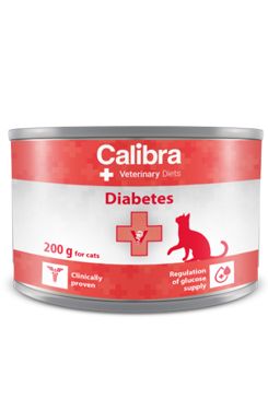 Calibra VD Cat konz. Diabetes 200g Calibra Diety
