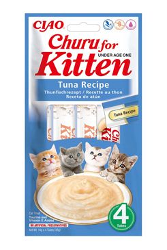 Churu Cat Kitten Tuna Recipe 4x14g INABA FOODS Co., Ltd.