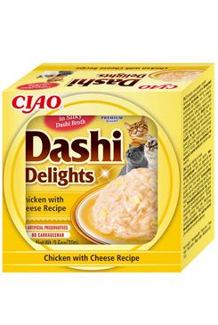 Churu Cat CIAO Dashi kuře se sýrem 70g INABA FOODS Co., Ltd.