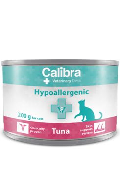 Calibra VD Cat konz. Hypoallergenic Tuna 200g Calibra Diety