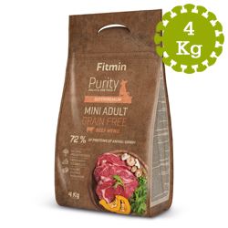 Fitmin Purity Grain Free Adult Mini Beef 4 kg