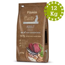 Fitmin dog Purity Rice Adult Fish&Venison 12 kg