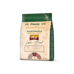 Fitmin dog medium maxi maintenance lamb beef 2,5 kg
