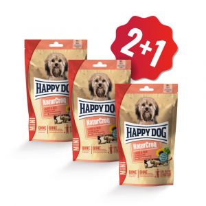 Happy Dog NaturCroq Mini Snack Lachs 100 g (2+1)