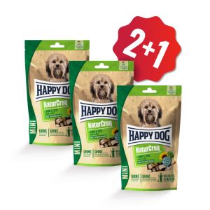 Happy Dog NaturCroq Mini Snack Lamm 100 g (2+1)