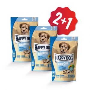 Happy Dog NaturCroq Mini Snack Puppy 100 g (2+1)