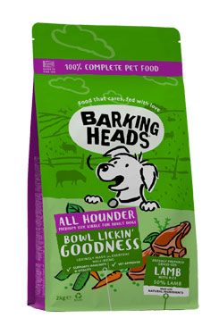 BARKING HEADS All Hounder Bowl Lickin Good Lamb 2kg Pet Food (UK) Ltd