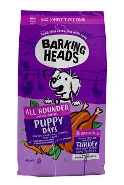 BARKING HEADS All Hounder Puppy Days Turkey 6kg Pet Food (UK) Ltd