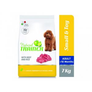 TRAINER Natural Small&Toy Adult Hovezi a ryze 7kg