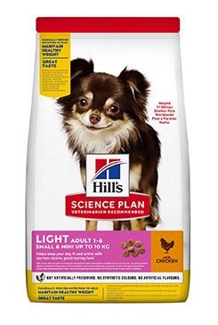 Hill's Can.Dry SP Light Adult Small&Mini Chicken 6kg Hill´s Pet Nutrition