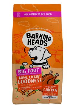 BARKING HEADS Big Foot Bowl Lickin Good Chick 12kg Pet Food (UK) Ltd