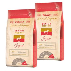 Fitmin dog medium senior 2x12 kg