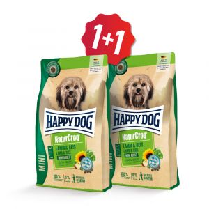 Happy Dog NaturCroq Mini Lamm & Reis 800 g (1+1)