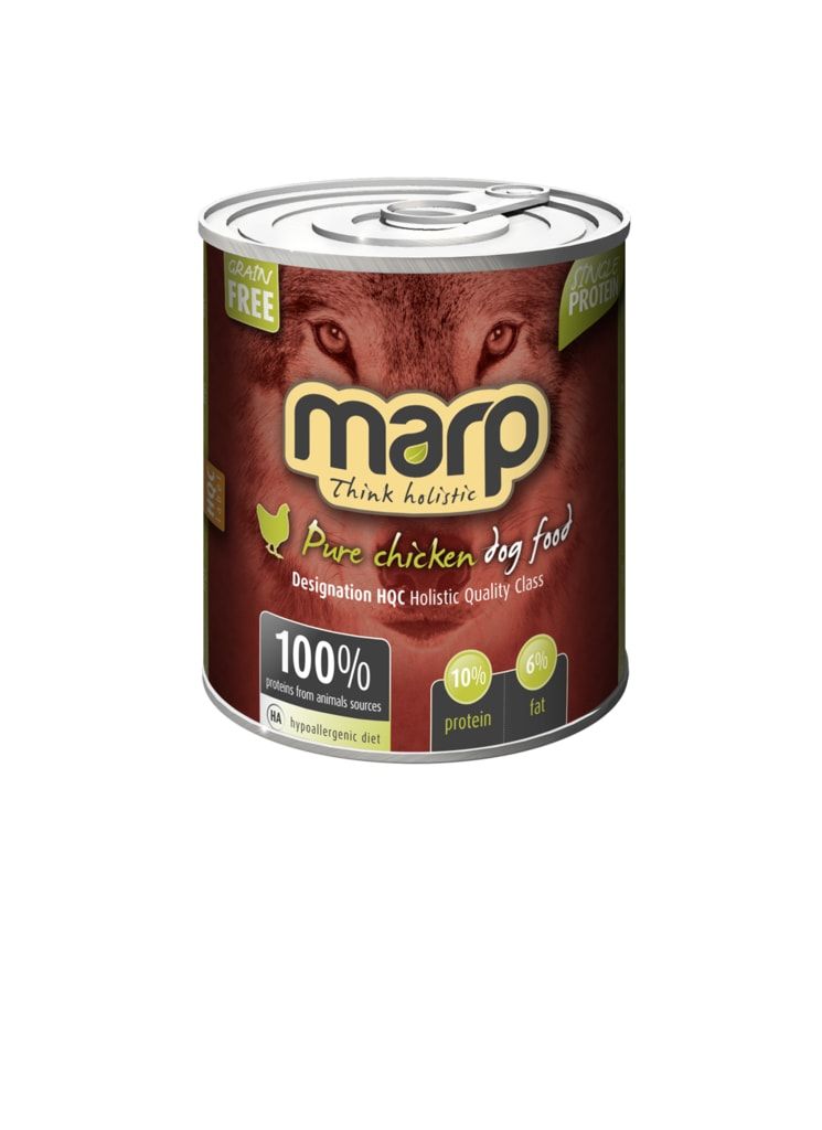 Marp Chicken konzerva pro psy s kuřecím 800g min. trv. do 5/2024 Marp Holistic