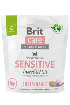 Brit Care Dog Sustainable Sensitive 1kg min. trv. do 8/2024