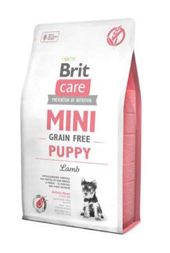Brit Care Dog Mini Grain Free Puppy Lamb 7kg SLEVA