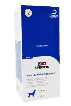 Specific CKW Kidney Support 6x300g konz. pes min. trv. do 12/2023 Dechra Veterinary Products A/S-Vet diets