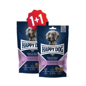 Happy Dog Care Snack Calm & Relax 100 g SET (1+1)