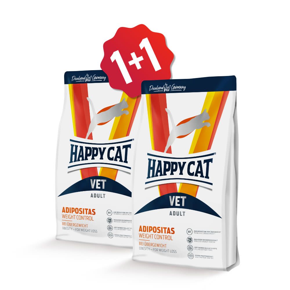 Happy Cat VET Dieta Adipositas 300 g SET (1+1) Euroben