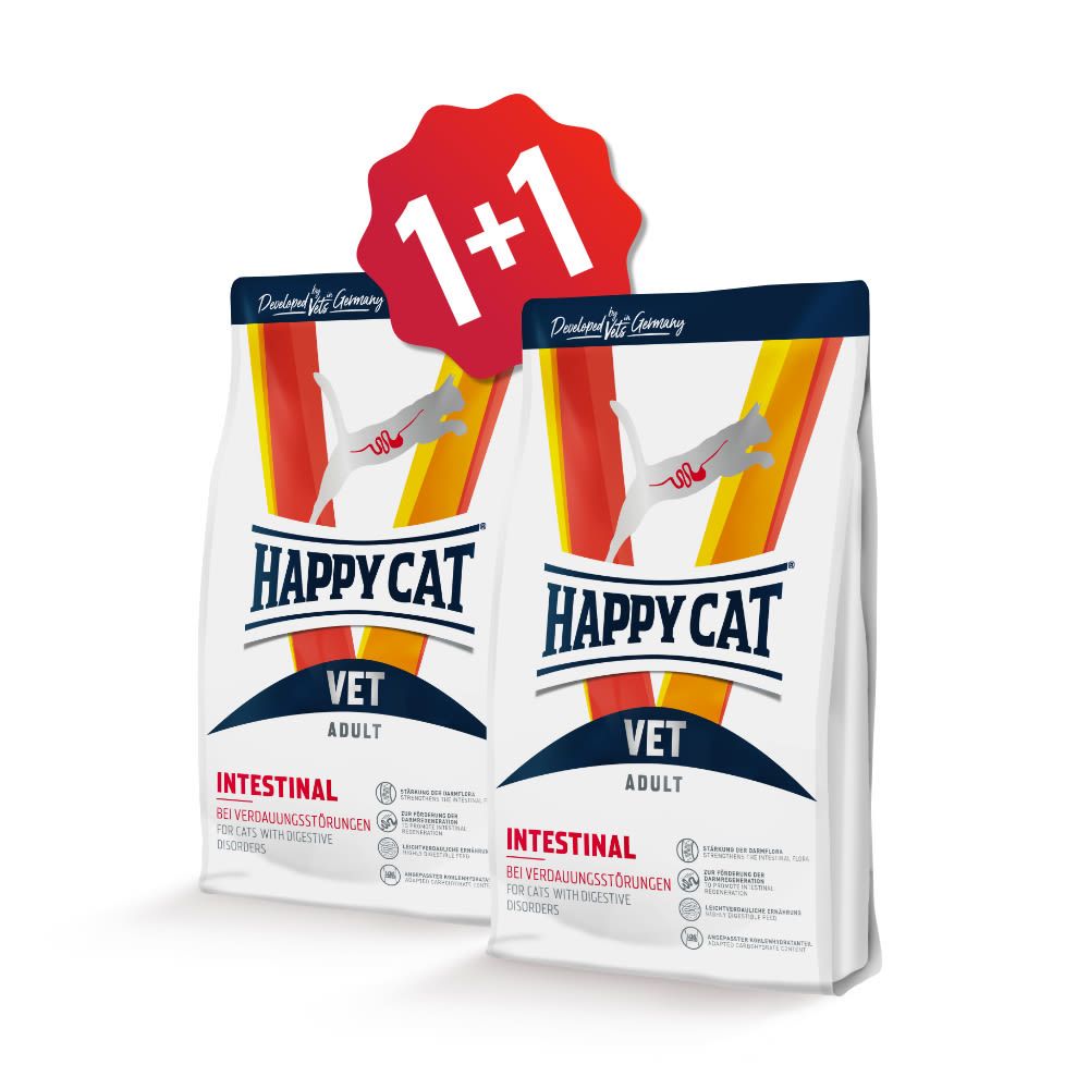 Happy Cat VET Dieta Intestinal 300 g SET (1+1) Euroben