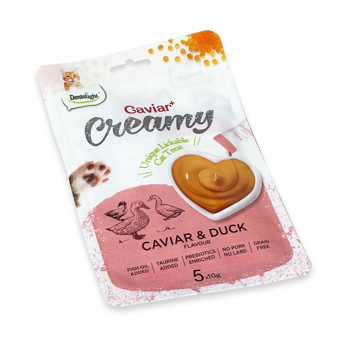 Caviar Creamy Duck flavour 50g 5+1 ZDARMA Dentalight