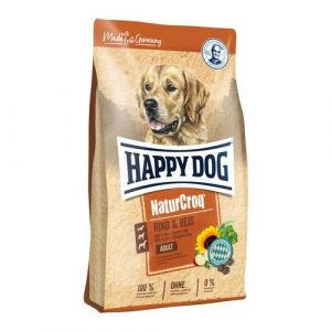 HAPPY Dog NATURCroq Rind & Reis 15kg