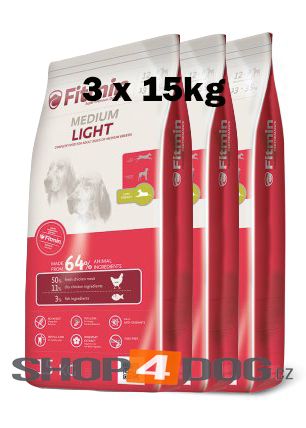 Fitmin Dog Medium Light 3x15kg