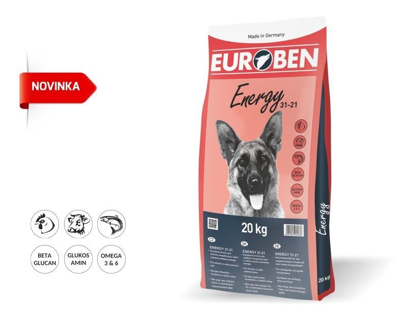 EUROBEN 31-21 Energy 2x20kg Happy Dog