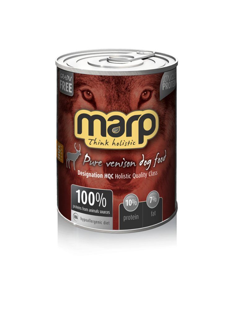 Marp Venison konzerva pro psy se zvěřinou 400g Marp Holistic