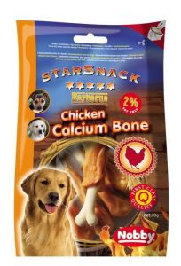 Nobby StarSnack Chicken Calcium Bone kalciová kost s kuřetem 70g