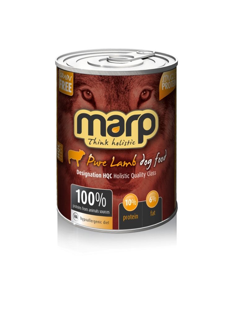 Marp Lamb konzerva pro psy s jehněčím 400g Marp Holistic