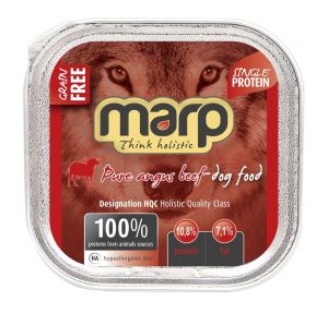 Marp Angus Beef vanička pro psy s hovězím 100g Marp Holistic