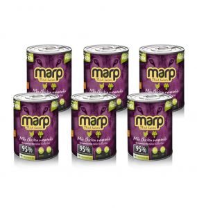 Marp Mix konzerva pro psy kuře+zelenina 6x400g Marp Holistic