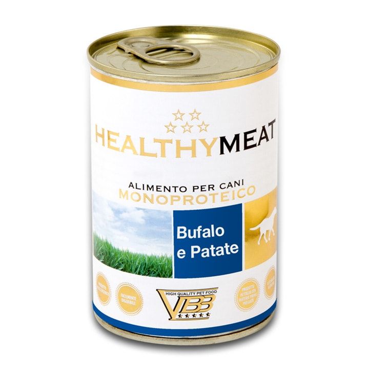 HEALTHYMEAT monoprotein buvol a brambory 400g