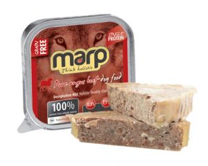 Marp Angus Beef vanička pro psy s hovězím 16x100g (15+1 zdarma) Marp Holistic