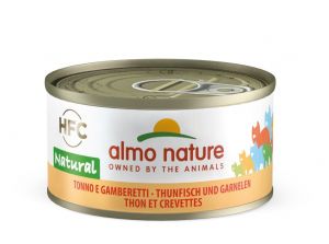 Almo Nature HFC Made In Italy - Tuňák a krevety 70g výhodné balení 24ks