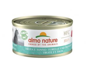 Almo Nature HFC - Pstruh a tuňák Jelly 70g