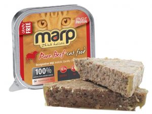 Marp Beef vanička pro kočky s hovězím 100g Marp Holistic