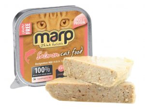 Marp Salmon vanička pro kočky s lososem 16x100g (15 + 1 ZDARMA) Marp Holistic