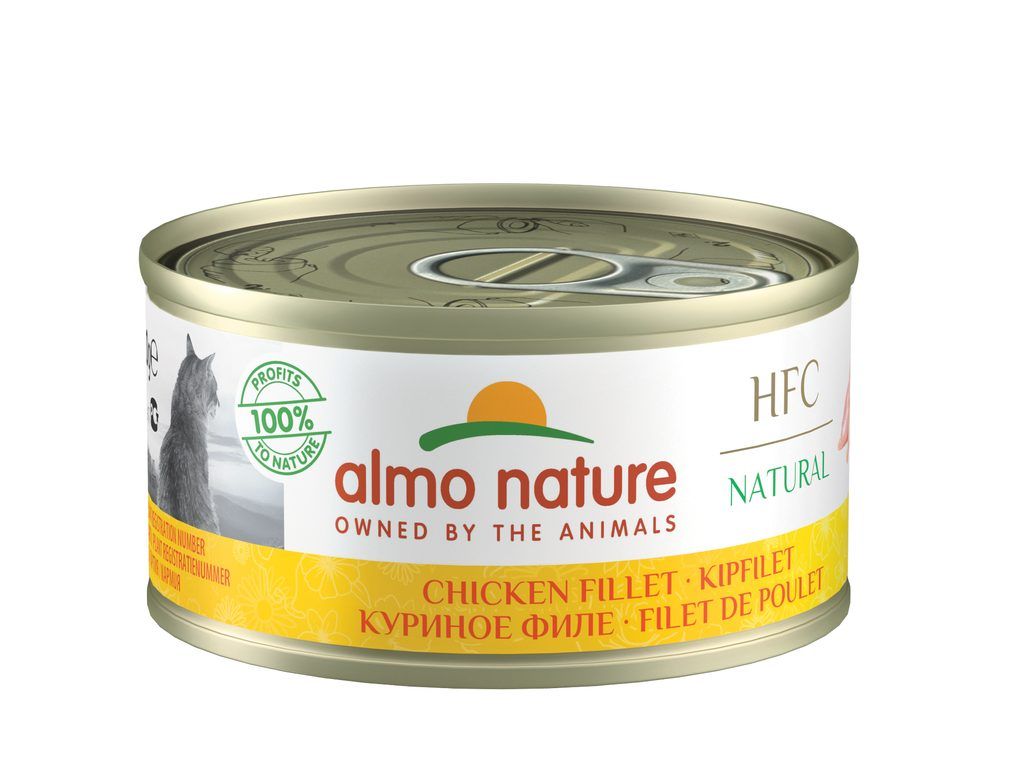 Almo Nature HFC - Kuřecí filet 70g výhodné balení 24ks