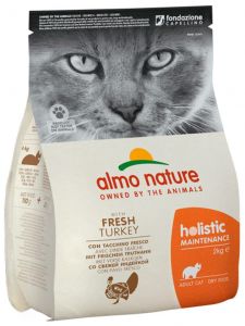 Almo Nature Holistic DRY CAT - Adult Krůtí a rýže 2 kg