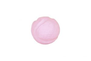 Eco friendly hračka pro psy míč růžový, 8cm/105g