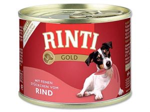 Rinti Dog Gold konzerva hovězí 185g Finnern Rinti