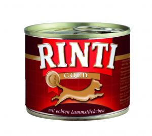 Rinti Dog Gold konzerva jehně 185g Finnern Rinti