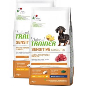 Trainer Sensitive No Gluten Adult Mini jehně&rýže 2x7kg