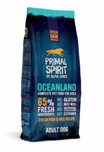 Primal Spirit Dog 65% Oceanland 12kg