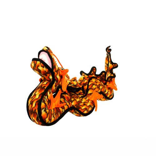TUFFY Dragon ORANGE - drak Tuffy - odolné hračky